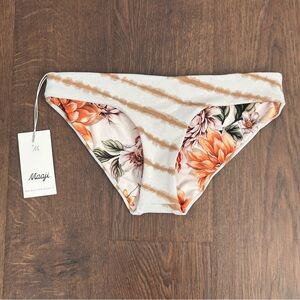 Maaji Ocena Ocean Waves Sublime Classic Bikini Bottom Reversible